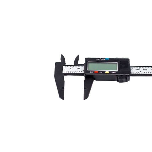 Regla Vernier digital negra