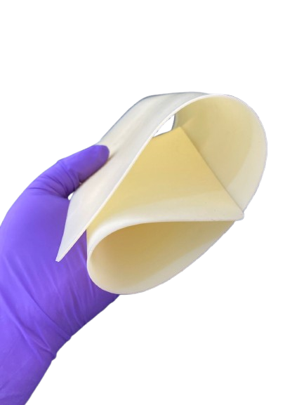 Piel Sintética Amarilla Grande